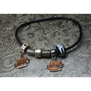Women's Oklahoma State University Charm Bracelet